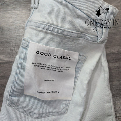 Good American Good Classic Skinnyish Jeans Size 6 (28)