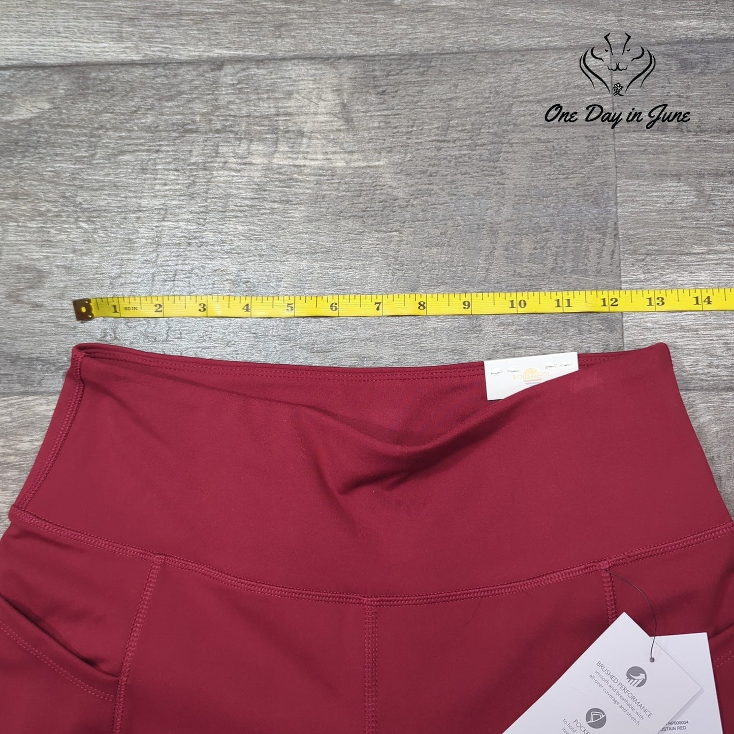Body & Sol High Rise Yoga Pant Size M