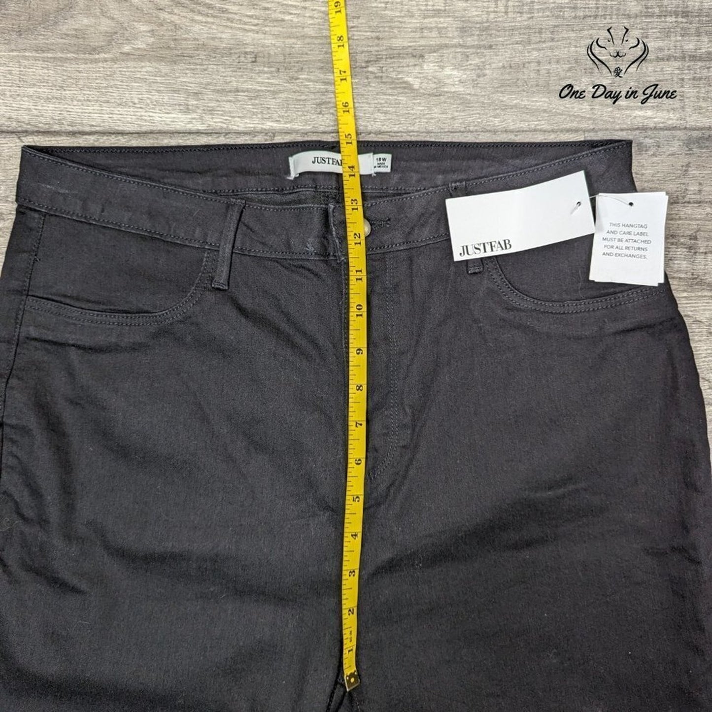 Justfab Plus Size Curvy Fit Jeans Size 18W