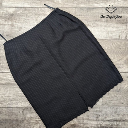 Liz Claiborne Embroidered Lined Skirt Size 14