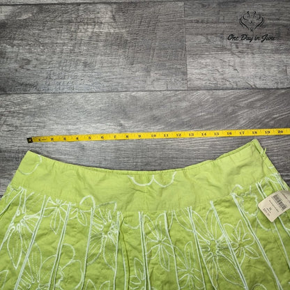 Coldwater Creek A Line Pleated Skirt Size XL