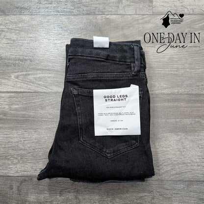 Good American Good Legs Straight Leg Jeans Size 6 (28)
