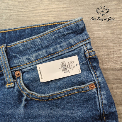 Old Navy Sky hi A Line Denim Shorts Size 6