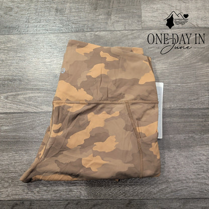 Lululemon Align HR Pant 25 Pockets Heritage Camo Beige Multi NWT Size 16