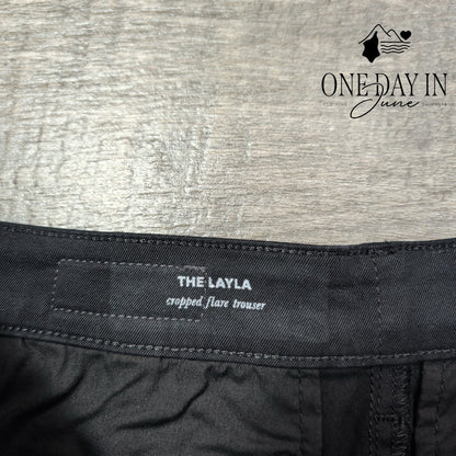 AG Adriano Goldschmied The Layla Cropped Flare Trouser NWT $215 Size 4 (27)