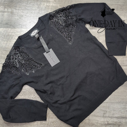 Oliver.O Long Sleeve Crew Neck Sweater Size L