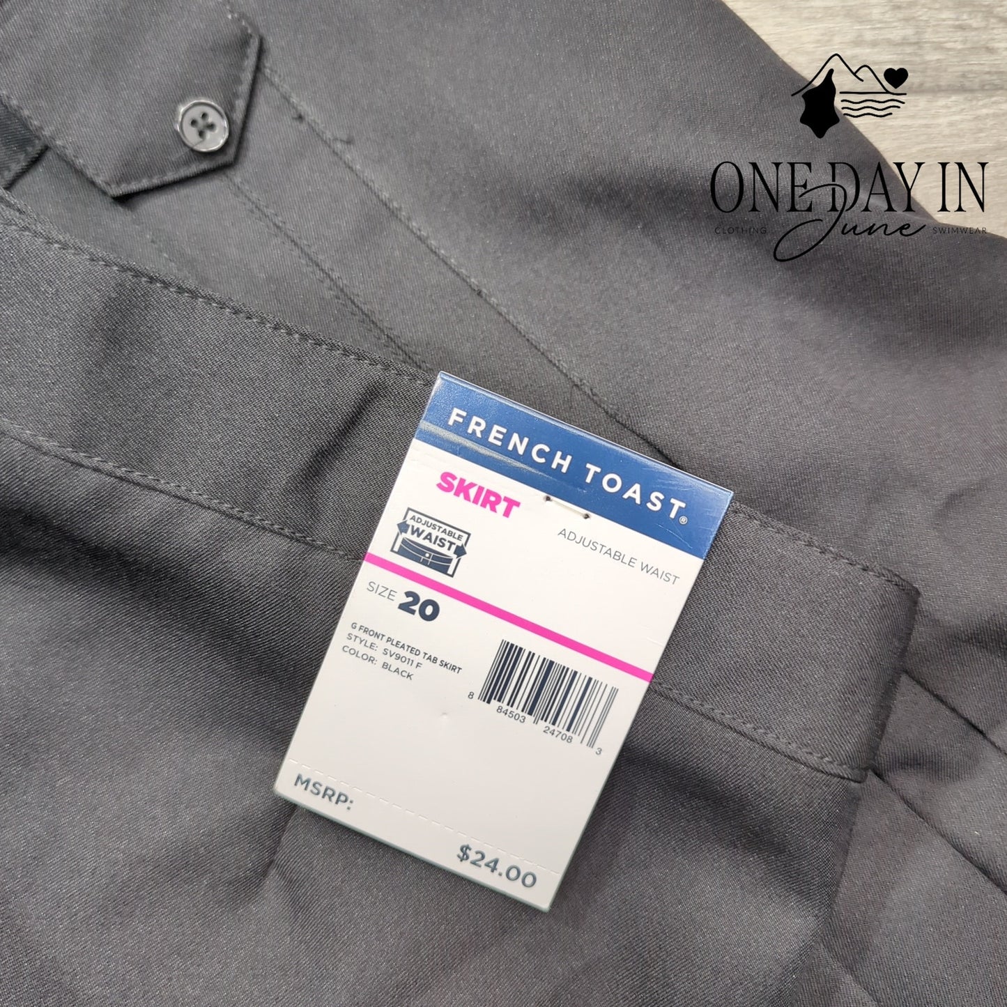 French Toast Pleated Skirt Size 20