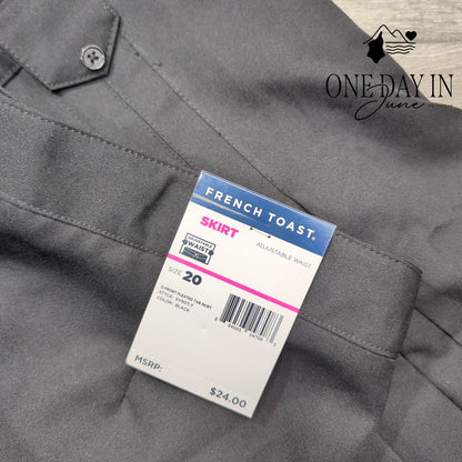 French Toast Pleated Skirt Size 20