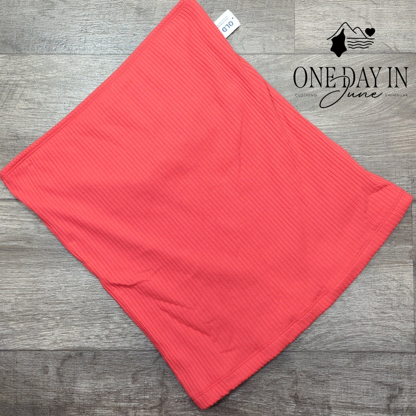 Old Navy Strapless Ribbed Top Size L Tall