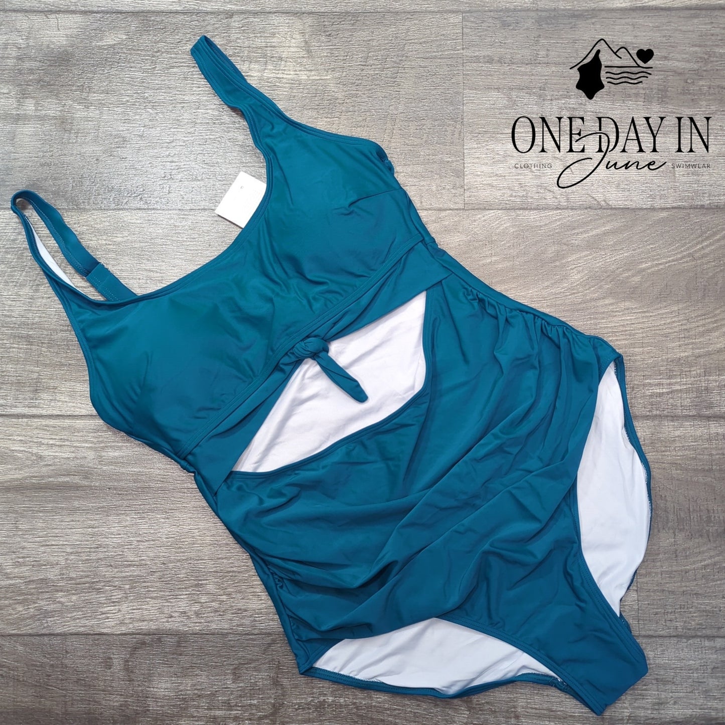 Eomenie Cut Out One Piece Swimsuit Size XL
