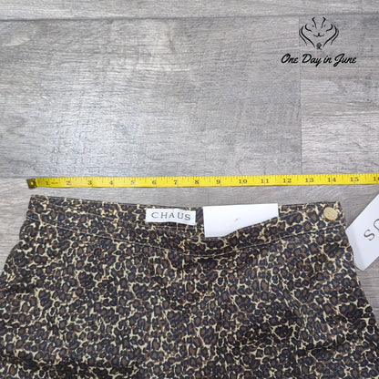 Chaus Stretch Side Zip Capri Pants Size 8