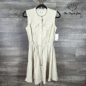 Nine West Sleeveless Tie Waist Dress Size S