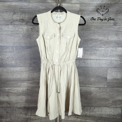 Nine West Sleeveless Tie Waist Dress Size S