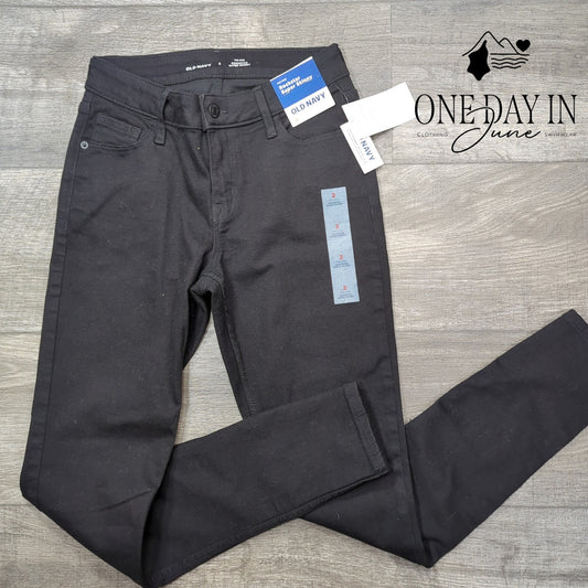 Old Navy Mid Rise Rockstar Super Skinny Jeans Size 2