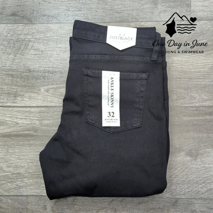 Just Black Ankle Skinny Jeans Size 32 (14)