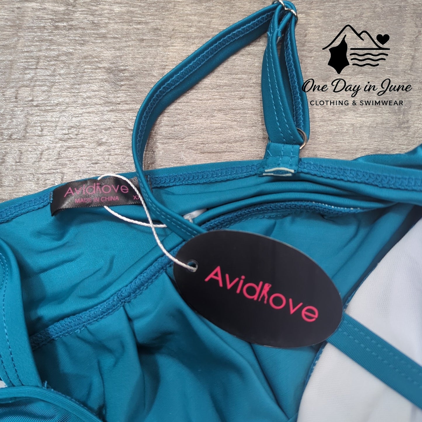 Avidlove Plus Size Boyshort Tankini Swimsuit Size XXL