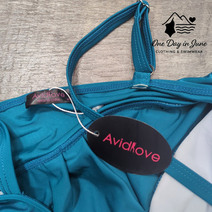 Avidlove Plus Size Boyshort Tankini Swimsuit Size XXL