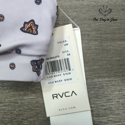 RVCA Foulard Bralette Bikini Top Size S