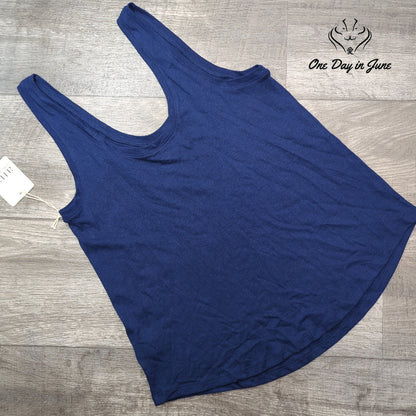 St. John's Bay Linen Tank Top Size S