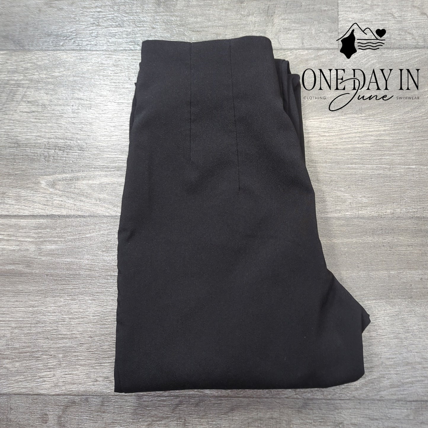 Zara High Waist Straight Leg Pants Size XS