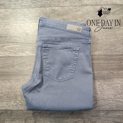 AG Adriano Goldschmied The Legging Ankle Super Skinny Jeans Gray NWT Size 4 (27)