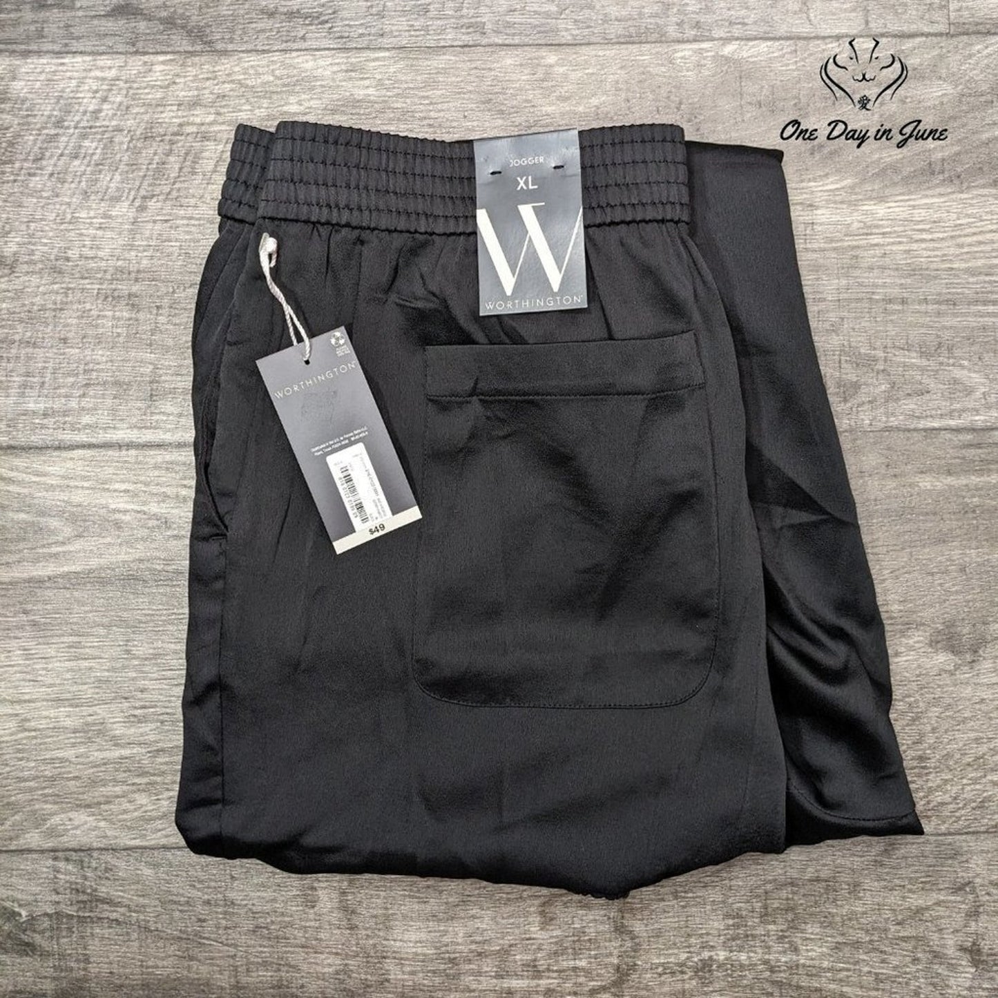 Worthington Straight Leg Jogger Pants Size XL