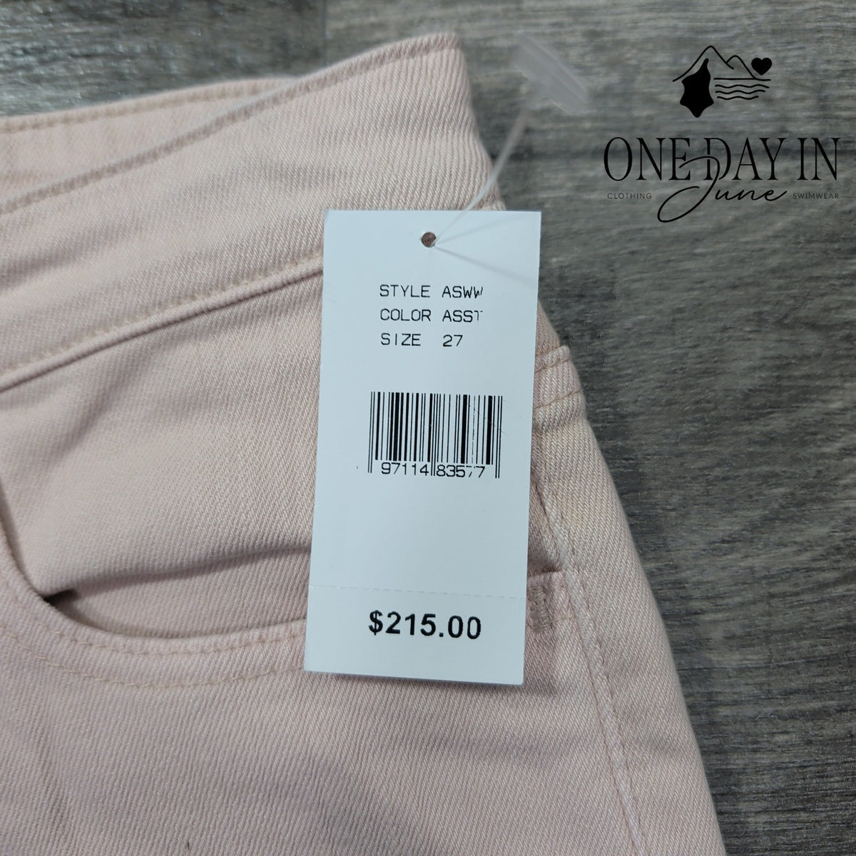 AG Adriano Goldschmied The Etta High Rise Wide Crop Jeans Pink NWT $215 Size 4
