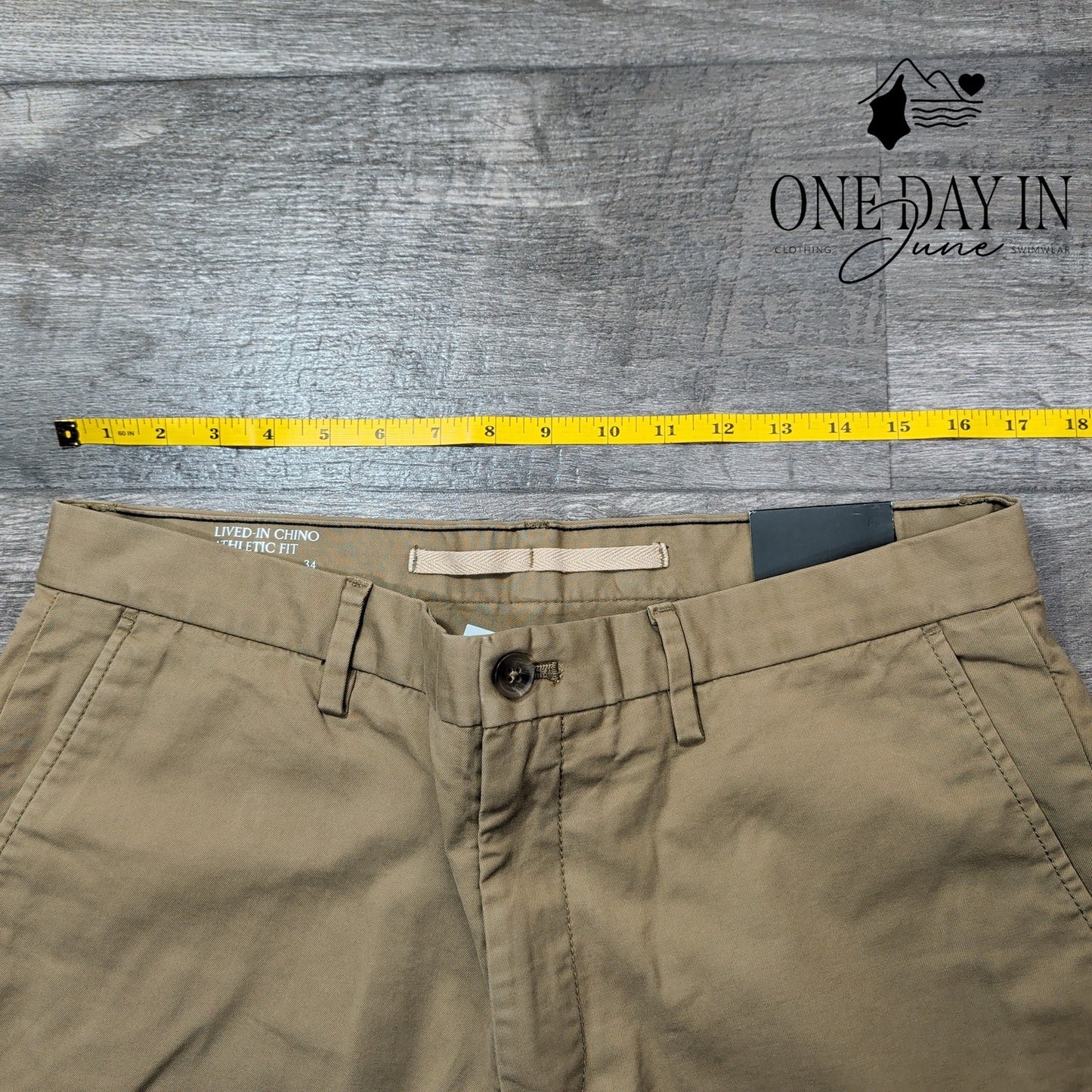 Banana Republic Lived In Chino Size 34X30