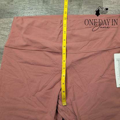 Lululemon Align HR Crop 21" Leggings Spiced Chai Nulu NWT $88 Size 14