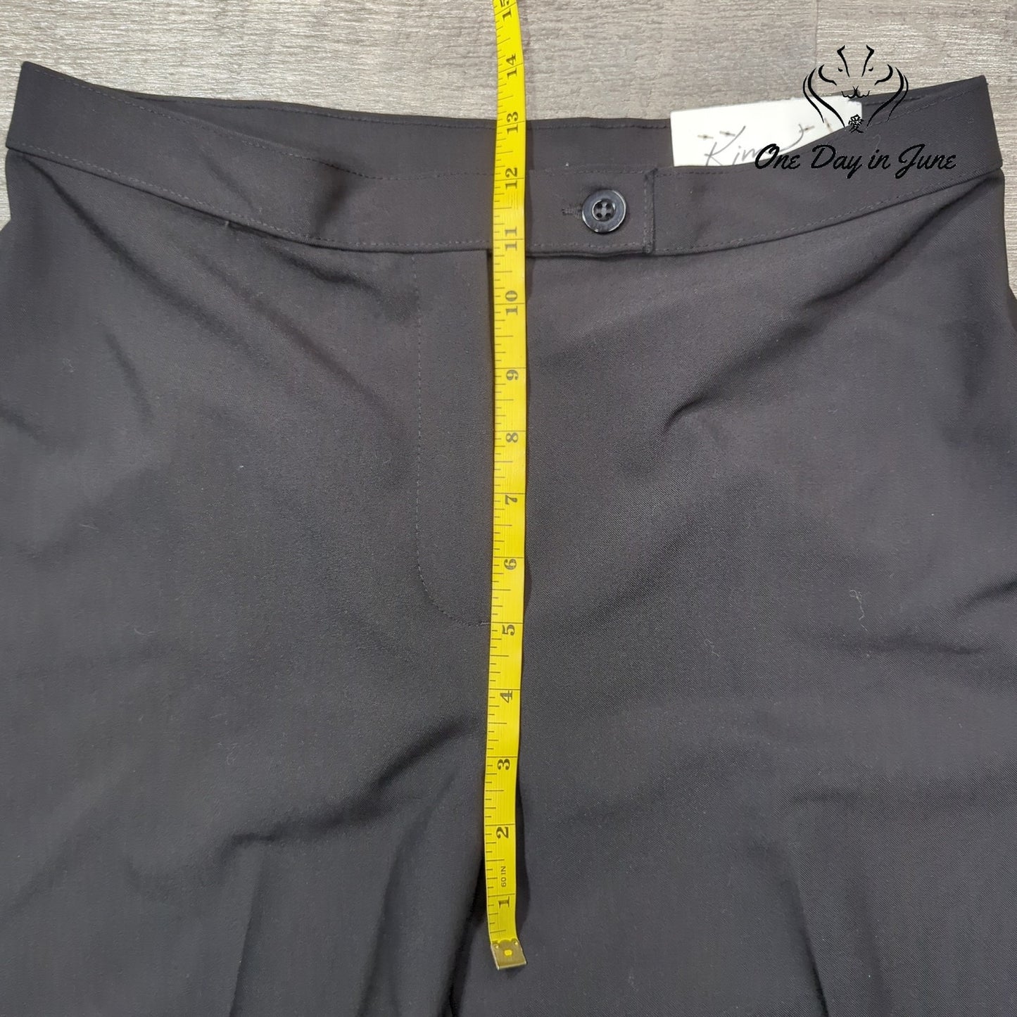 Kim Rogers Comfort Waist Straight Leg Pants Size 10