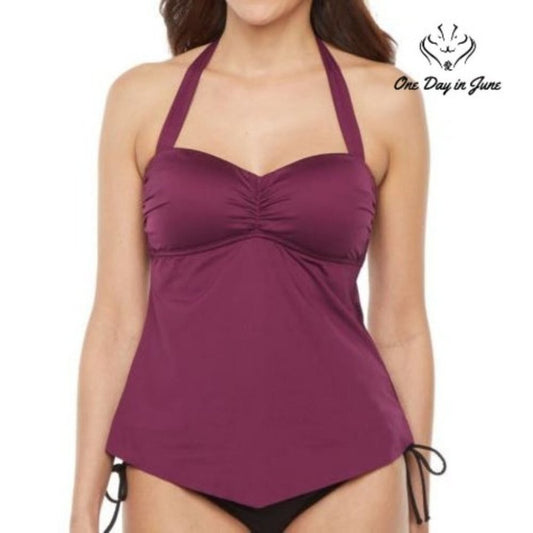 Liz Claiborne Tankini Top Size 6