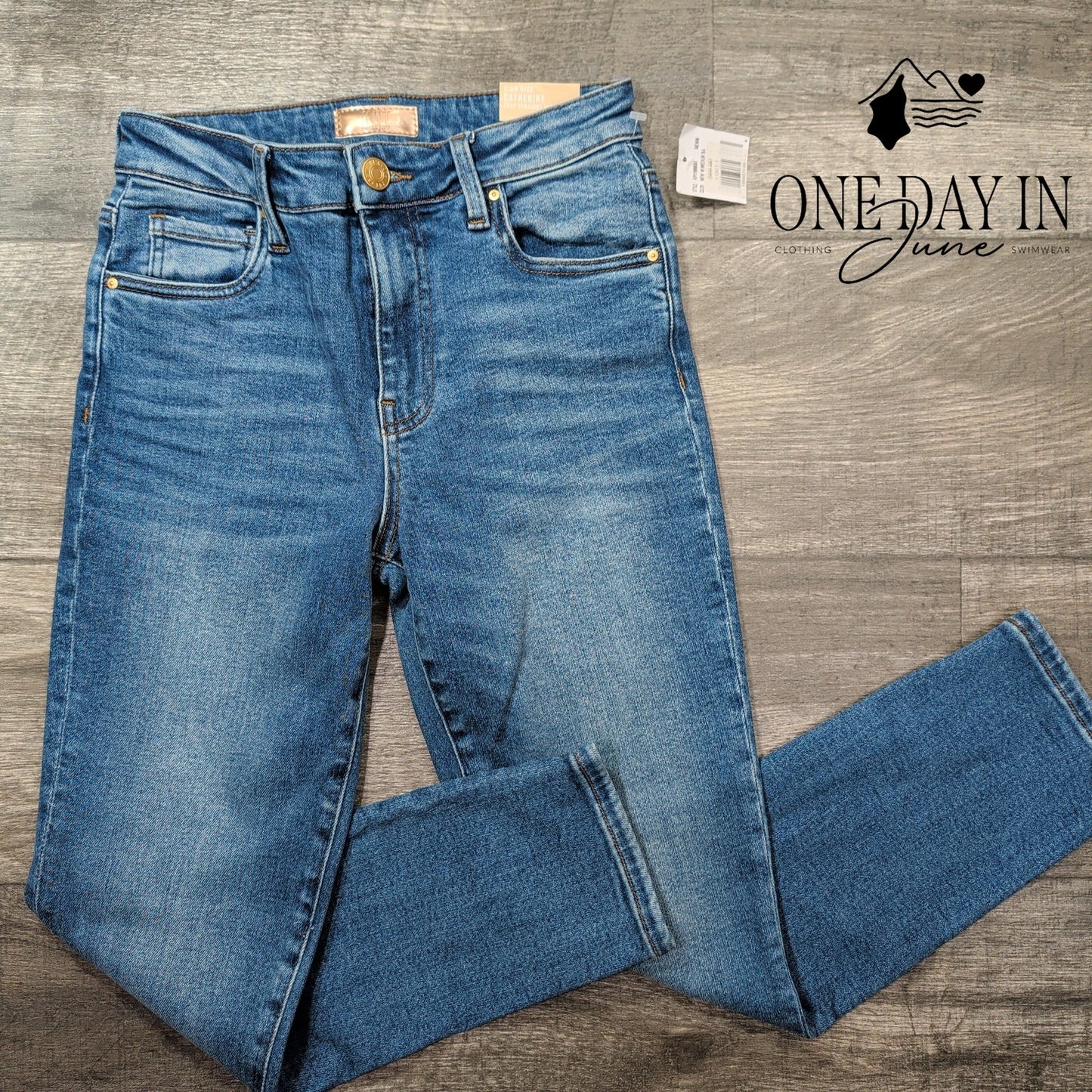 Kut from the Kloth Catherine High Rise Crop Jeans Size 0