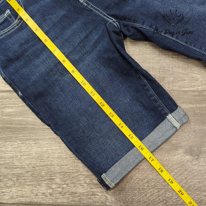 Arizona Jean Co. Mid Rise Bermuda 9" Inseam Shorts Size 1