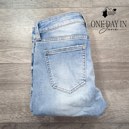 Pistola Arielle Skinny Cut Hem Jeans Size 4