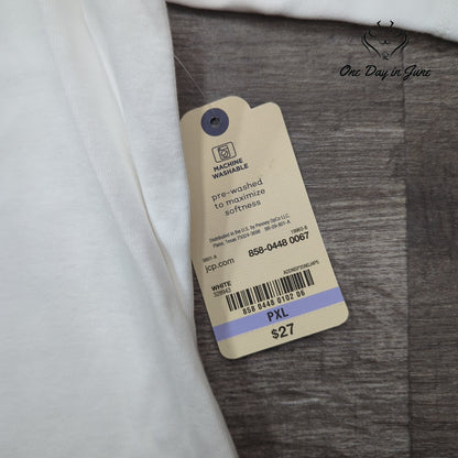 St. John's Bay Short Sleeve Tee Shirt Size PXL