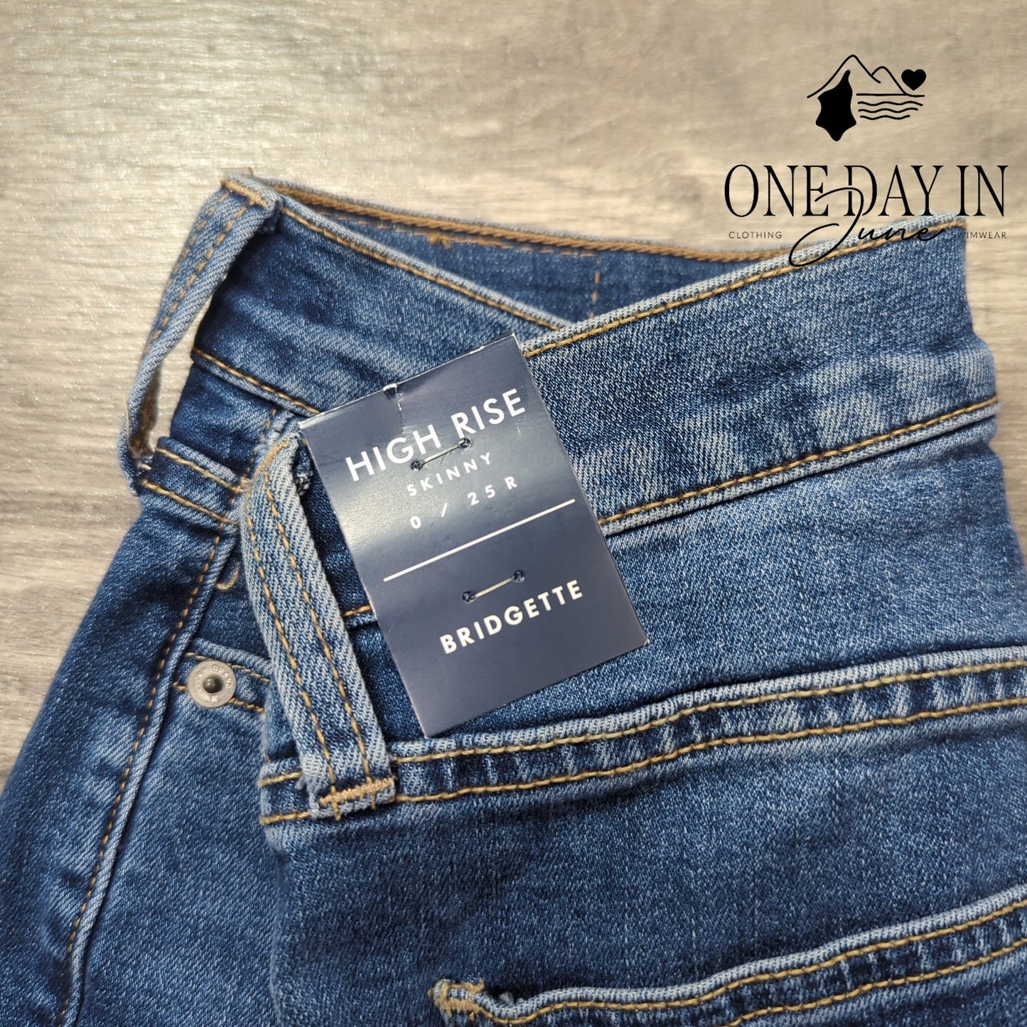 Lucky Brand Bridgette High Rise Skinny Jeans Size 0