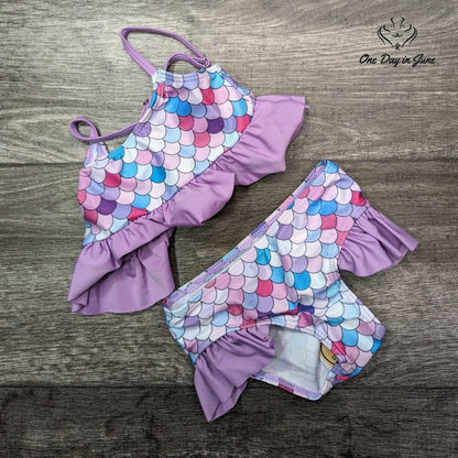 Kawell Fish Scale Bikini Swimsuit Size S