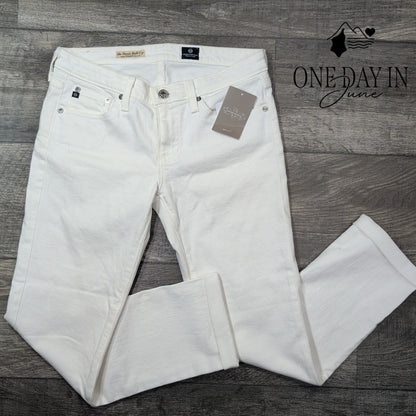 AG Adriano Goldschmied The Stevie Roll Up Slim Jeans Size 4 (27)