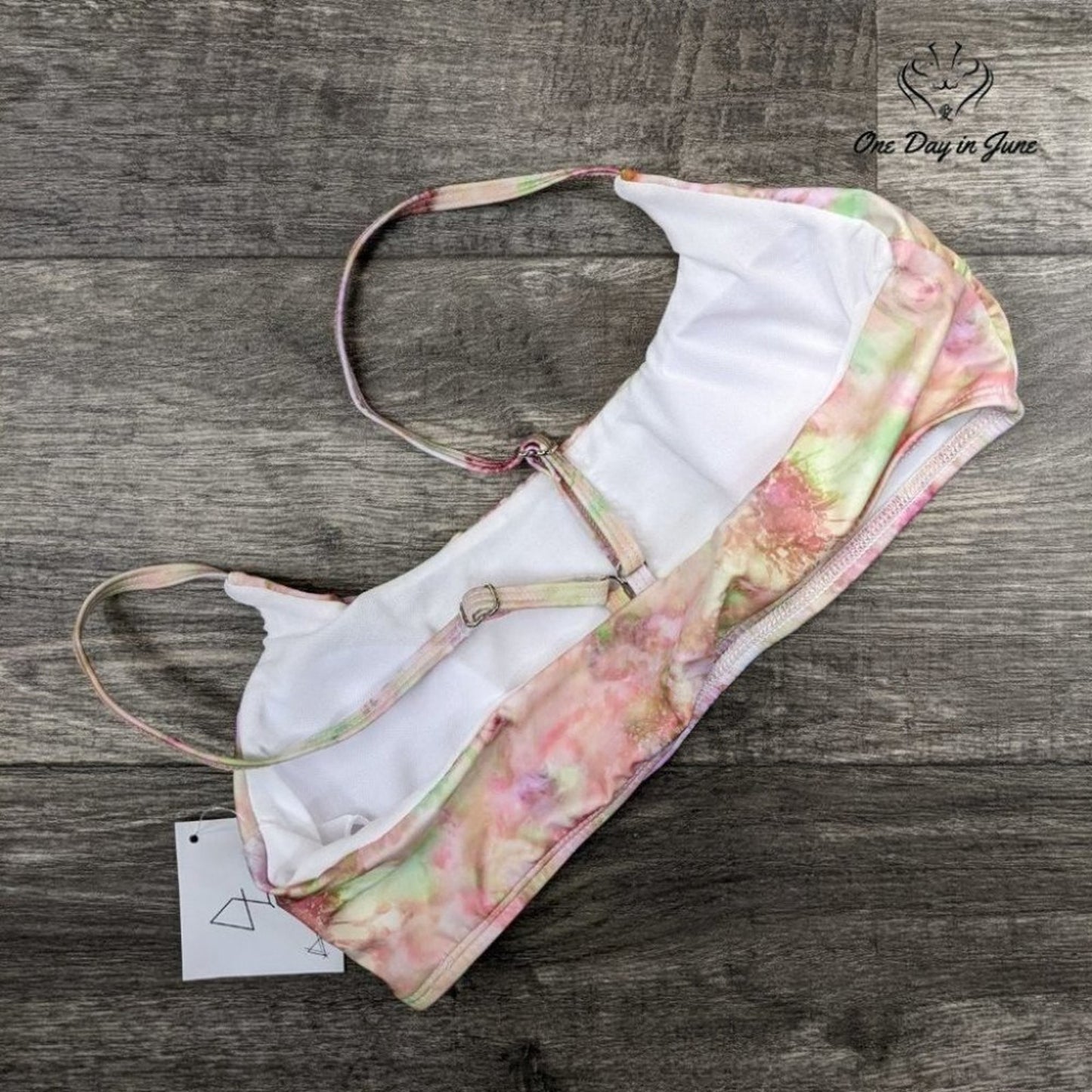 Vicious Young Babes Sweet Tooth Bikini Top Swimsuit Size L