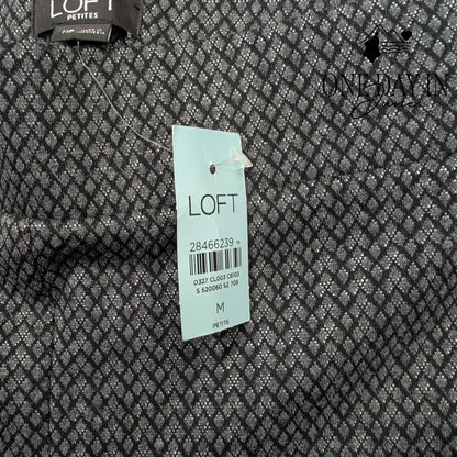 Loft Petite Pull On Crop Legging Pants Size MP