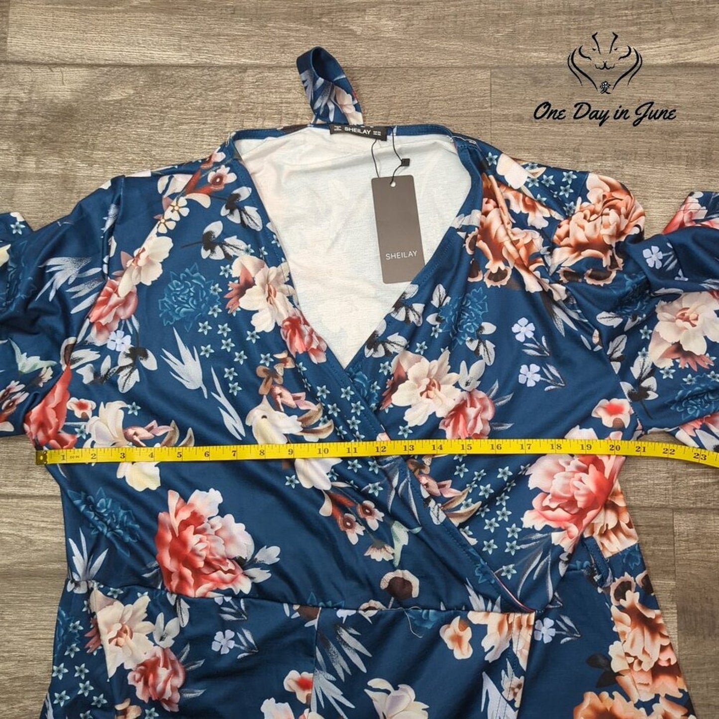 Sheilay Plus Size Short Sleeve Dress Size 3X