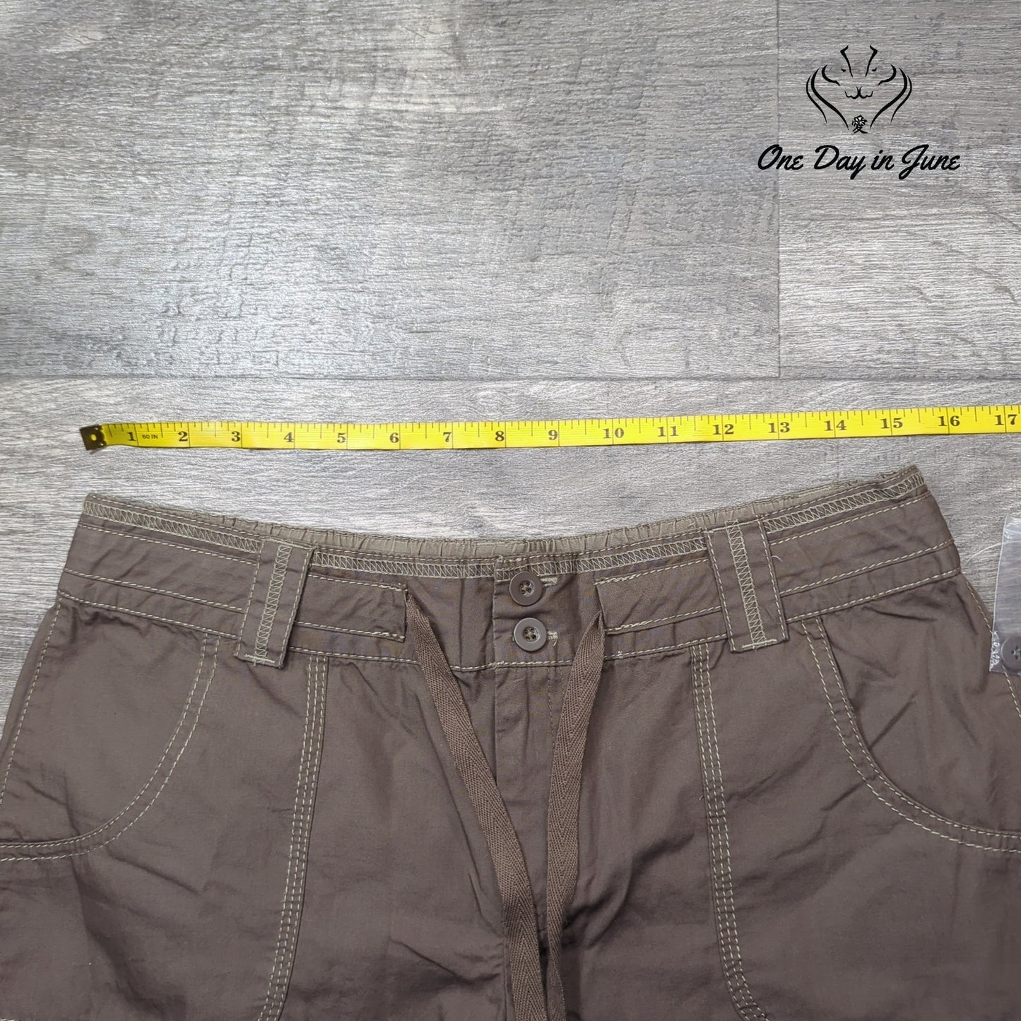 SJB Active Drawstring Shorts Size M