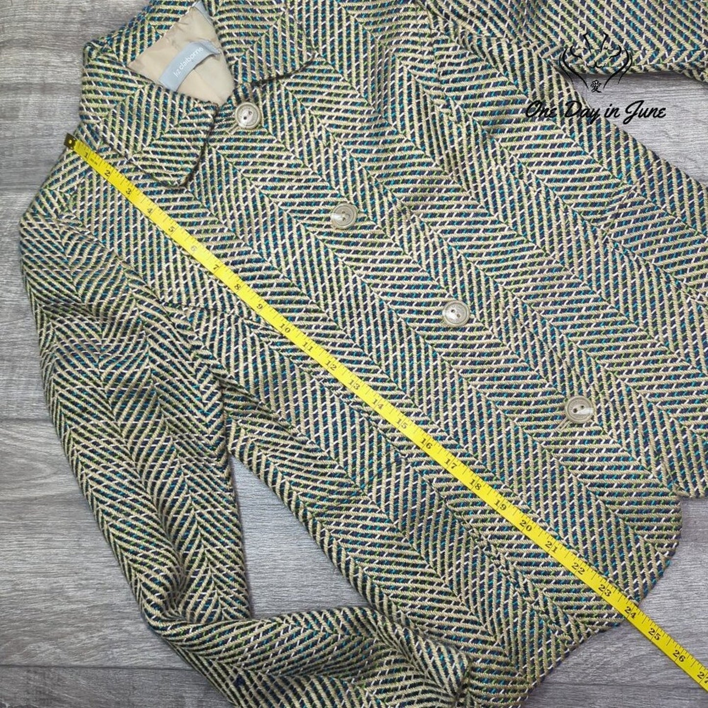 Liz Claiborne 4 Button lined Blazer Size S