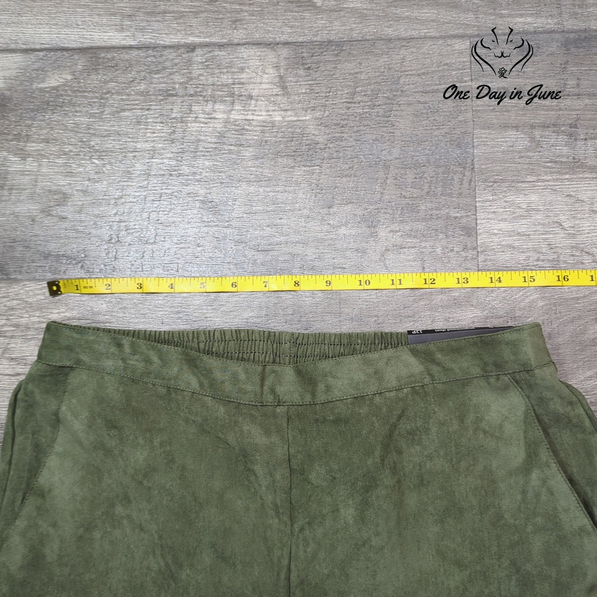 Alfred Dunner Classic Fit Pants Olive Green Comfort Waist NWT Size 12P