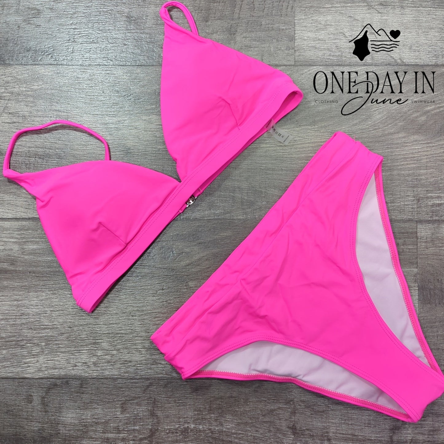 CharmLeaks High Cut Bikini Swimsuit Size L