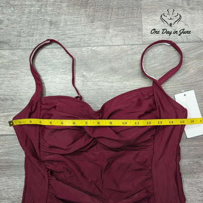 Ekouaer Elegant Inspired One Piece Swimsuit Size L