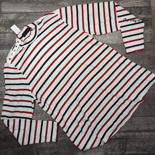 Lane Bryant Long Sleeve Ribbed Top Size 18/20