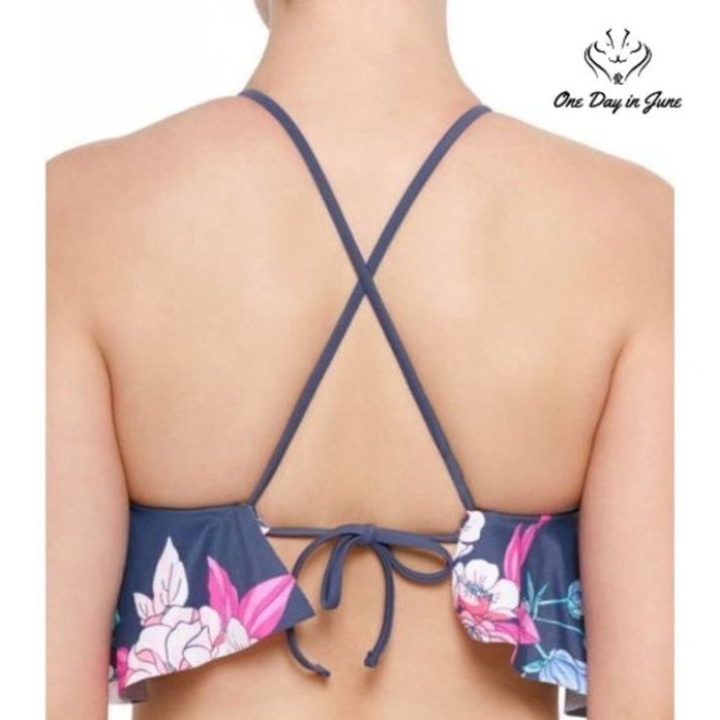 Arizona Jean Co. Juniors Halter Bikini Top Size XXL