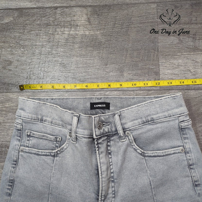 Express Mid Rise Skinny Jeans Size 8