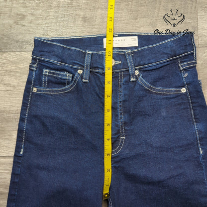 Topshop Jamie High Waist Skinny Ankle Jeans Size 25 (2)